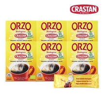 오르조 유기농 디카페인 커피 원두 가루 스틱 아메리카노 6박스 카페인없는차 임산부, 3.5g, 10개입