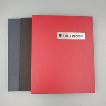 [을지메뉴] 가성비 A4바인더 레드 + 속지구성 예쁜바인더 3공바인더 속지 바인더제작, 가성비 레드+속지9장