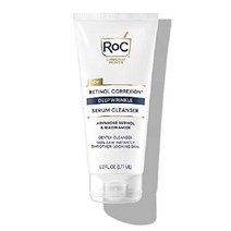 록 RoC 리서페이싱 디스크 저자극성 각질 제거 메이크업 리무버 패드 하이포알레제닉 스킨케어 오일 프리 데일리 클렌저 28개입, 레티놀 클렌저