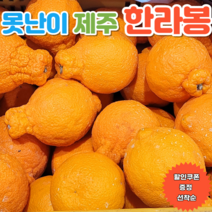 못난이한라봉 한라봉10키로 후숙 제철 제주 한라봉 3kg 5kg 10kg, 못난이한라봉 혼합과 10kg, 1개