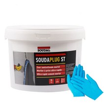 수달 Soudaplug ST 수다플러그 급속건조 누수 방수 보수 급결 시멘트 파우더 5kg, 1개