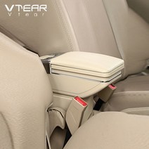 Chevrolet Orlando Armrest 용 Vtear 인테리어 센터 콘솔 팔걸이 보관함 부품 자동차 스타일링 장식 2016, 04 Beige