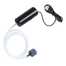 충전식기포기 낚시 산소 증가 산소 펌프 USB 휴대용 수족관 물고기 용품 작은 매우 조용한 낚시 에어레이터, 02 Black