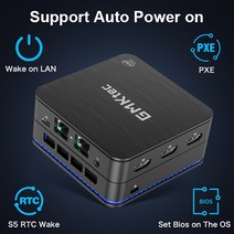 GMKtec데스크톱미니PC 윈도우11프로 N6005 3.3GHz 16GB DDR4 SATAM.2 2242 WIFI6 1000MLan KB7, 0116GB512GB_02AU