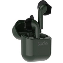 Sudio 수디오 완전무선 이어폰 Sudio Nio (니오) 블루투스 지원 듀얼 마이크 탑재 그린
