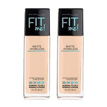 메이블린 핏 미! 매트+ 포어리스 파운데이션 30ml, Classic Ivory, 2개