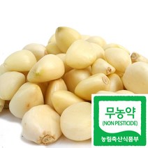 국산 친환경 인증 무농약 깐마늘 요리용 급식납품, 300g