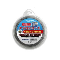 카타야마 예초기 나일론 커터 줄날 KN-DT-43 사각 이중 꼬임, 1개