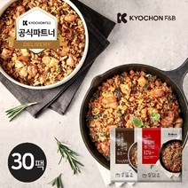 교촌 [교촌] 닭갈비 볶음밥 230g 2종 30팩, 궁중 닭갈비 볶음밥 30팩
