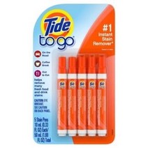 타이드 투고 스테인 리무버 휴대용 세탁 얼룩제거 펜 TIDE TO GO STAIN REMOVER PEN 5개 X 1팩