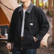 아웃도어 와일드 럭셔리 캔버스 카고 카하트 자켓 산계 야상 캠핑 클래식 멀티 포켓 코트