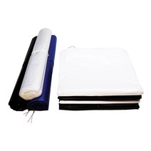 우리봉투 평판봉투(비포)흰색 쓰레기 재활용 채소 야채봉투, 100매, 20L