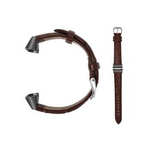 fitbit 핏빗차지3 스트랩 가죽 시계줄 브라운 시계밴드 커넥터연결 CH3A02BR