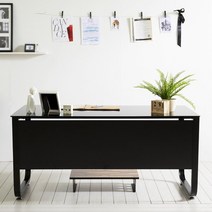 DIY 서재 가구 부동산 사무실 책상 1500 상담테이블, 02.화이트뷰1500 02.LPM라이트월넛