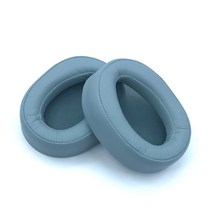 소니 MDR-100abn WI-H900N 이어 버드 이어폰 폼 패드 쿠션 스폰지 커버 용 가죽 헤드폰 이어 패드, 녹색