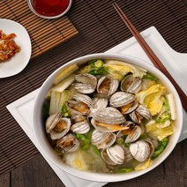 동죽칼국수 시원한 국물 바지락 간편 칼국수 밀키트 2인분, 동죽칼국수 밀키트 2인분