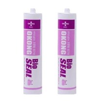 오공 욕실용 바이오 실리콘 실란트 백색-1박스25개, 2개