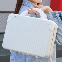DFANO 러블리 리플 레디백 16인치 보조 기내용 캐리어 여행용 가방 메이크업 속옷 트렁크 수납 가방