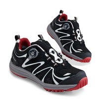 코오롱 KG-45 4인치 다이얼안전화, 검정+은색, 230, 1개