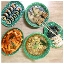 파울러스 추억의 분식그릇 5종세트 A, 3세트, 면기 중 + 소 + 타원볼 + 타원접시 + 스낵접시