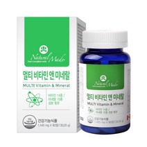 네츄럴메이더 멀티비타민 앤 미네랄 종합 비타민 90정, 6개