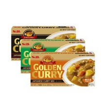 에스앤비 골든카레 220g x 3종 세트, 1세트
