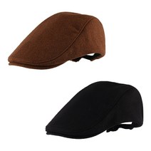 팸드님 오피스 울 헌팅캡 남녀공용 가을 겨울 도리구찌 모자 2Colors