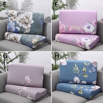 라텍스베개코튼 컨투어 리바운드 메모리 폼 베개 커버 1 개 가정용 라텍스 베개 케이스 지퍼 보호, 06 F_02 40x60cm