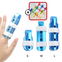 GC손가락깁스 의료용 엄지 중지 새끼 손가락보호대 관절 지지대 컬러코반사은품증정, 2개+칼라코반2개
