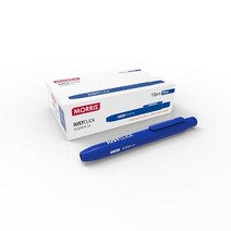 [KT알파쇼핑]JUST CLICK 유성매직 M MRP-106 청 12자루 모리스