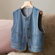 넬리 데일로 데님 베스트 NB1VE013