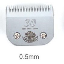 펄존(FURZONE) 전문가용날 킴라베날 호환 이발기날, Silver, 30번(0.5mm)