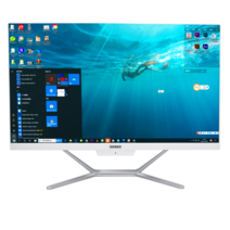 데스크탑 컴퓨터 쿼드 코어 인텔 i7 8565U 올인원 PC 게임 24 인치 1920*1080 모니터 DDR4 m.2 SSD 윈도우, 10 32G 512G SSD 1TB HDD, 01 G4560