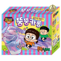 라이브잇 흔한남매 베리민트 슬라임 만들기 세트, 8개, 혼합색상