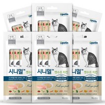 시니멀 캣 수프 치킨 10g x5P x6개, 시니멀 캣 수프 치킨 (10g x5P)
