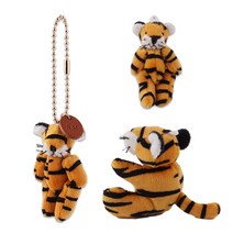 [2022년 신학기] 제이샵 자체제작 호랑이의 해 신년선물 어흥이 키링 이니셜 맞춤제작 무료포장 키홀더 홍보용 판촉물, 작은어흥이 키체인, 탠브라운 불박