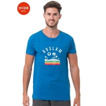 [69슬램] 남여공용 클라우드 나인(임페리얼 블루) 디앤에이 티셔츠 (3637611)