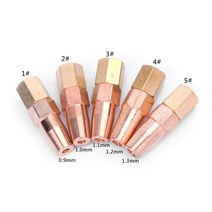 5 PCS H01-6 프로판 가스 용접 노즐 산소 가스 접촉 팁 홀더 가스 노즐, 01 Other, 5개