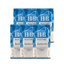 홀랜드앤바랫 숏 브라운 라이스 500g Holland & Barrett Short Brown Rice, 6팩