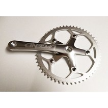자전거크랭크 픽시크랭크 크랭크암 Foldingbike 53t 크랭크 세트 small wheel bike Bicycle 알루미늄 체인휠 412 451 합금 크랭크 세트 스프로킷, 53t bk