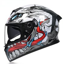 LVS 풀페이스 오토바이 헬멧, U