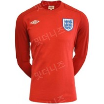 엄브로 잉글랜드 축구 유니폼 어웨이 긴팔 셔츠 10/11