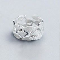 925 실버 도금 오프닝 조절 링 여성을 위한 3 층 물고기 반지 개성 있는 패션 주얼리 재미있는 선물