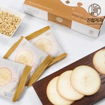 [진협제과]우리쌀로구운 땅콩 쿠키전병(15gx6봉), 단품