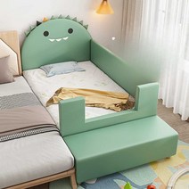 범퍼침대특대형 공룡 수면교육 뒤집기 낙상방지 안전, 180x80x45cm (매트리스 포함)
