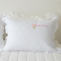 [올리비아데코] 아리엘 60수 아사 순면 베개커버(50X70)