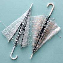 기라로쉬 60 눈보라 투명 비닐 장우산 2개