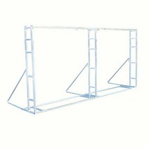 현수막 거치대 대형 포토존 무대 배경 프레임 광고판, 3x3 거치대