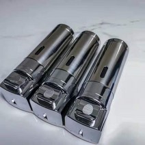 스텐 304 벽걸이 디스펜서 3구 스텐리스디스펜서 욕실디스펜서 샴푸디스펜서 욕실용품 qkuw, 1개