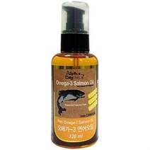알파독 오메가-3 연어오일 120ml 1개, A^상품선택B^